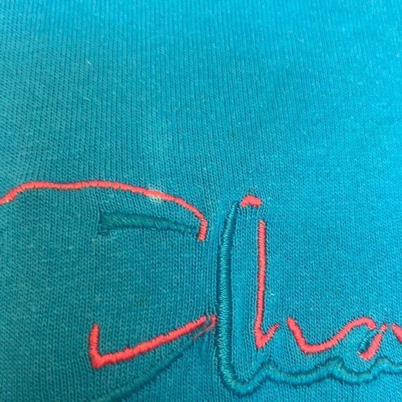 Champion Mens Medium Blue Vintage Embroidered Logo Long Sleeve Hoodie - Picture 4 of 6